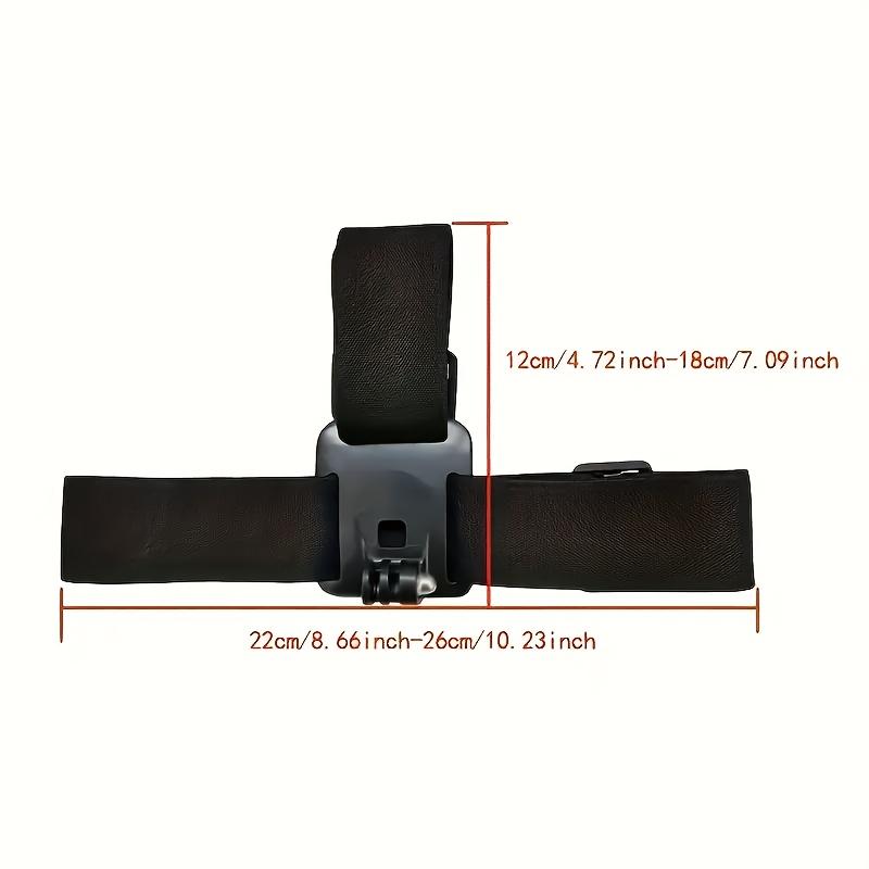 POV Head Mount Phone Holder for Phone & Android, Adjustable Hands Free Head Strap with 360° Rotation, First Person Phone Mount for Cooking, DIY, Travel & Content Creators Cellphone Holder Rotating Phone Mount