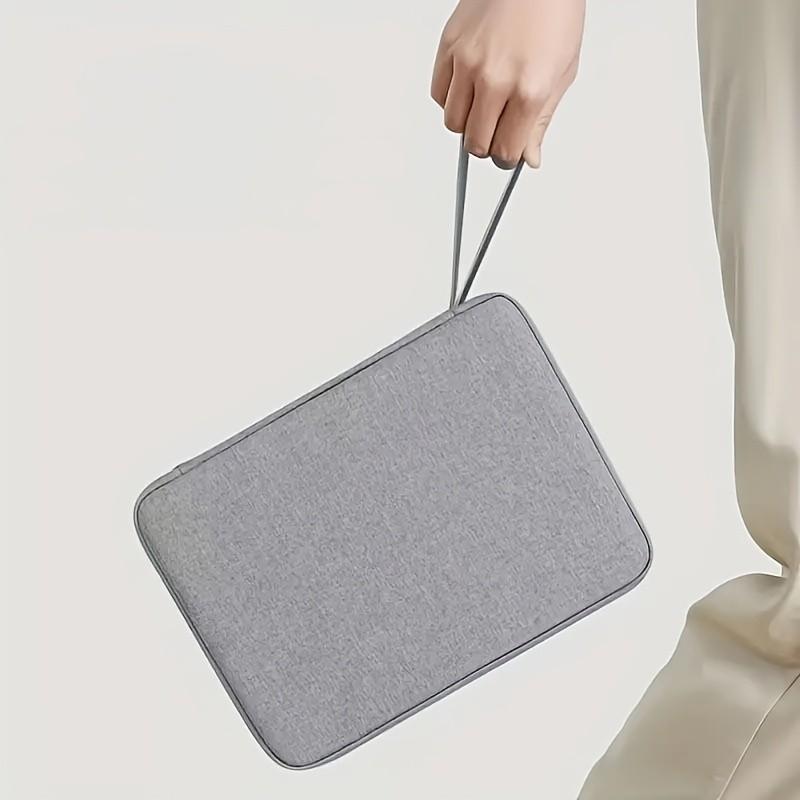 11/13 Inch Tablet Laptop Storage Bag, iPad Computer Organizer, Handheld Portable Pen Slot Pouch, Durable & Convenient Design