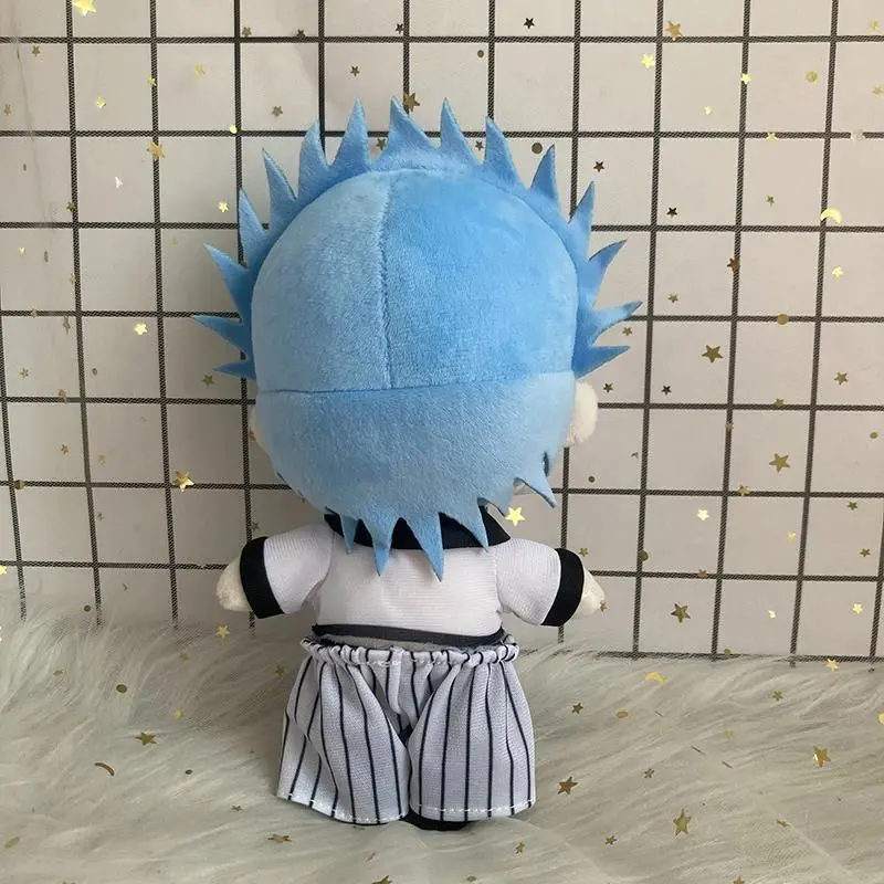 20cm BLEACH Cute Doll Grimmjow Abarai Renji Plushies Stuffed Anime Figure Plush Toy Collect Doll Birthday Gifts Boy