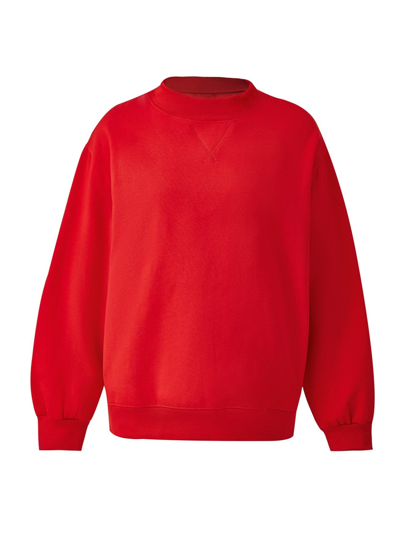 Women's Thick Warm Pullover Sweater, High Neck Long Sleeve Top, Casual Loose-Fit Winter Fashion, Plain Pattern, Fall & Winter Wear Womenswear