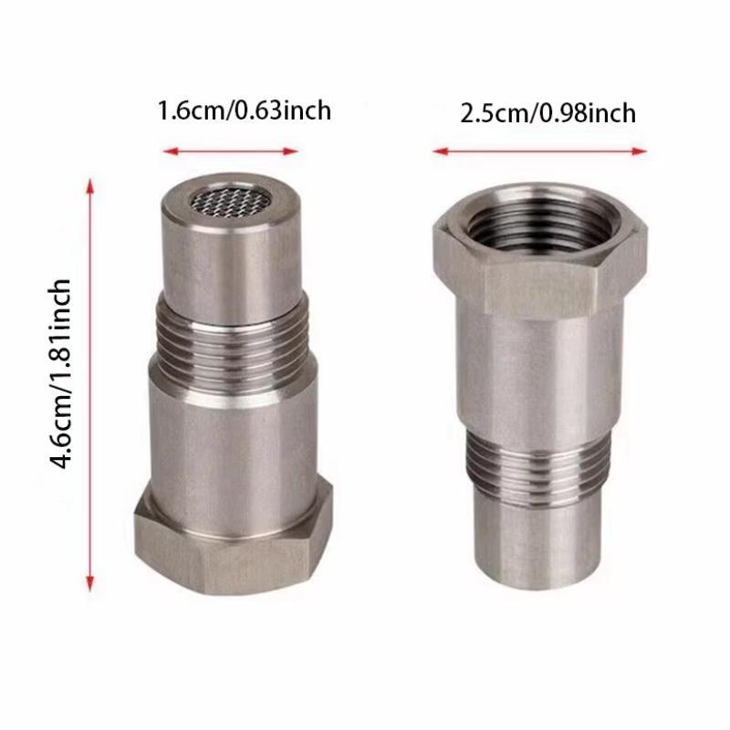 Stainless Steel Oxygen Sensor Connector Adapter, Automotive Engine & Transmission Repair Tool, Car Repair Tool, Car Accessories
