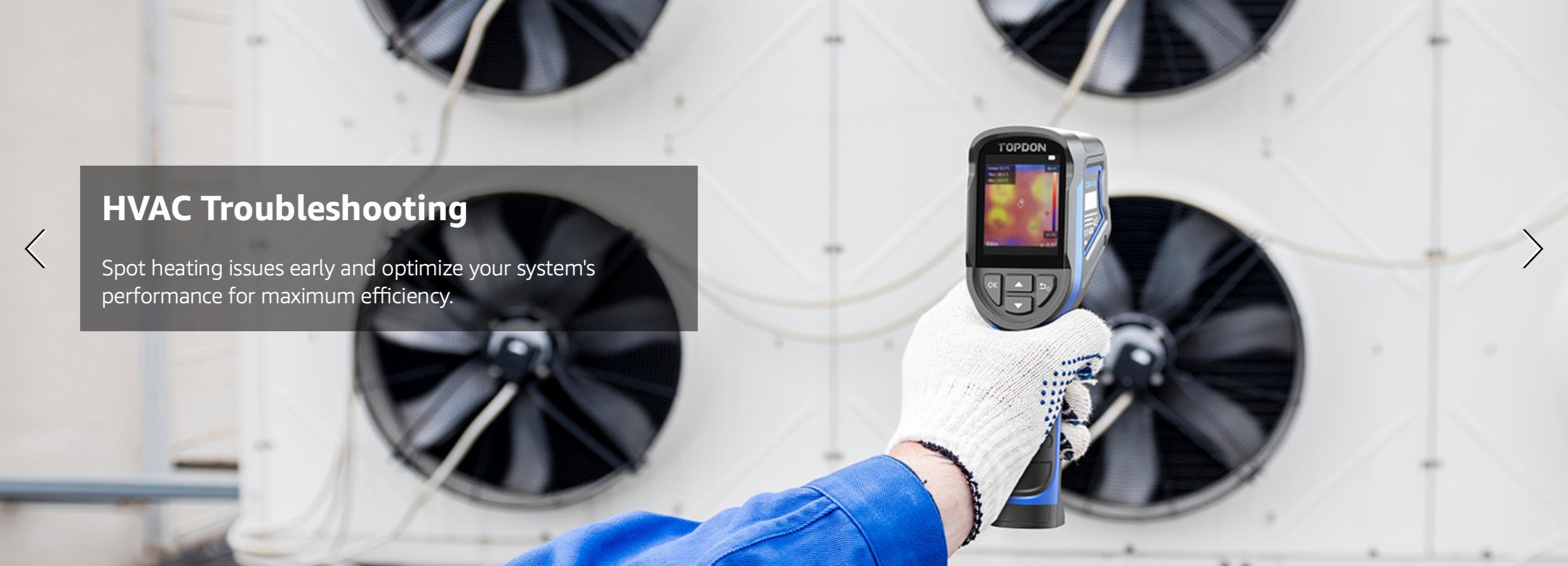 TOPDON TC004 Mini Handheld Thermal Imaging Camera, 240 x 240 TISR Resolution, -4°F to 842°F, 15-Hour Battery Life, 128 x 128 IR Resolution, 25Hz Infrared Camera