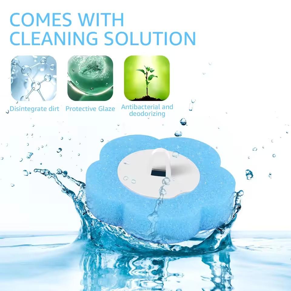 72 Pack Disposable Toilet Cleaning Brush Heads, Three Colors, Durable Plastic, Suitable for Home Outdoor Portable Use, No Handle Included