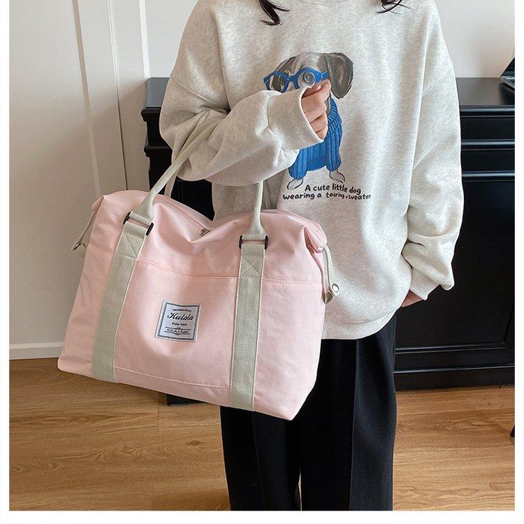 1PC Casual Travel Tote Bag Large Capacity Multi-Functional Handbag Crossbody Bag with Shoe Compartment for Gym Business Trip