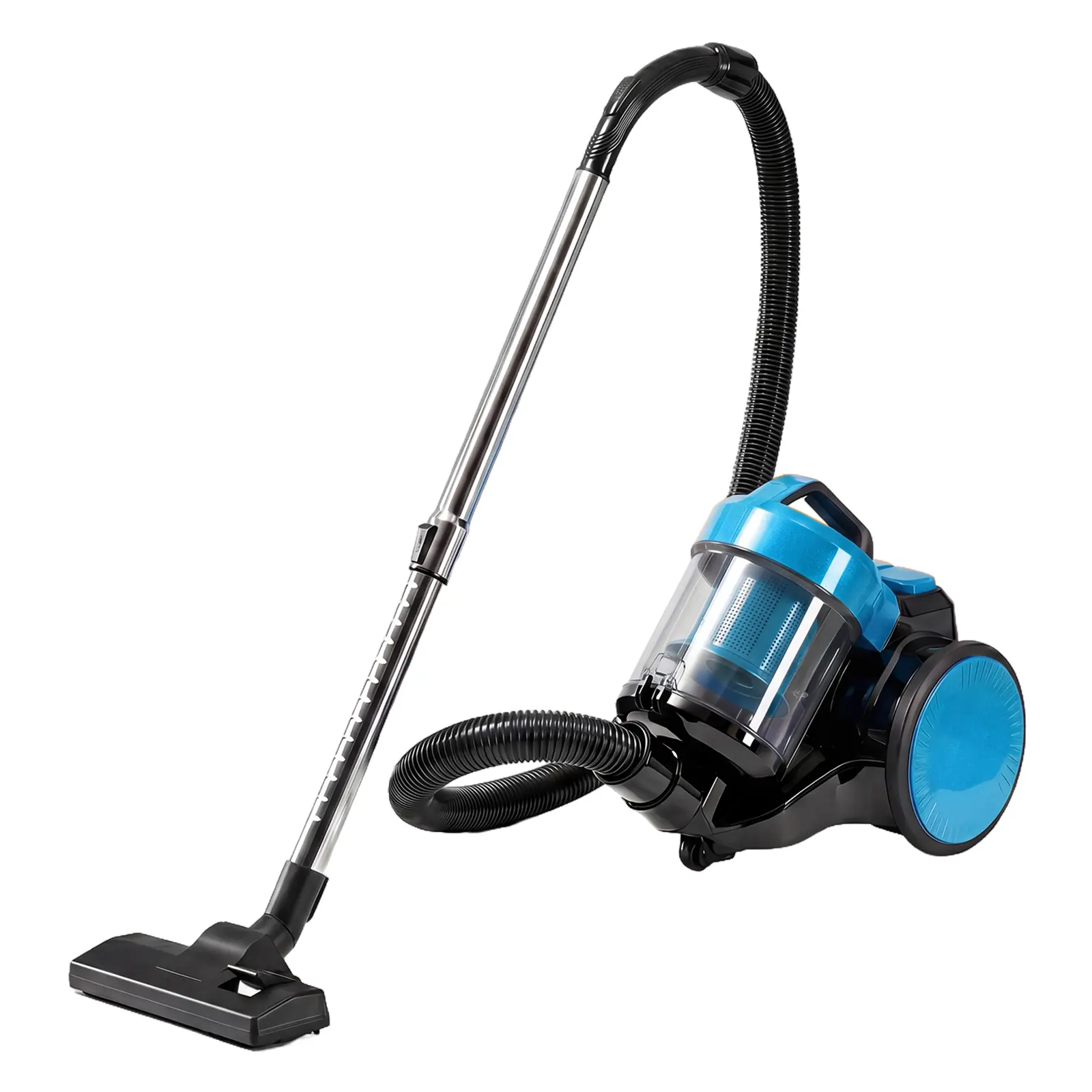 Bagless Canister Vacuum Cleaner - Home Appliance with 1.8L Large Dust Cup, Powerful Suction, Washable HEPA Filter, Lightweight Portable Design for Carpets, Hard Floors