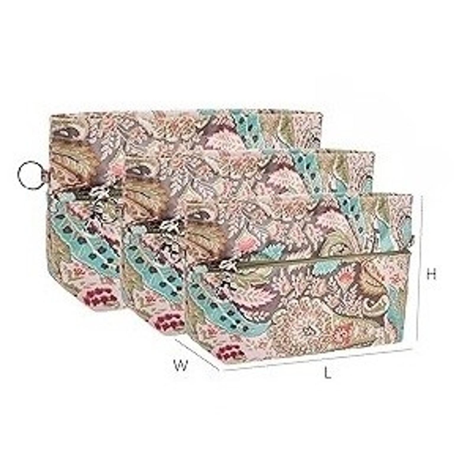 Handbag Purse Tote Organizer Insert with Zipper Closure, 11 Pockets, 3 Sizes, Multiple Colors