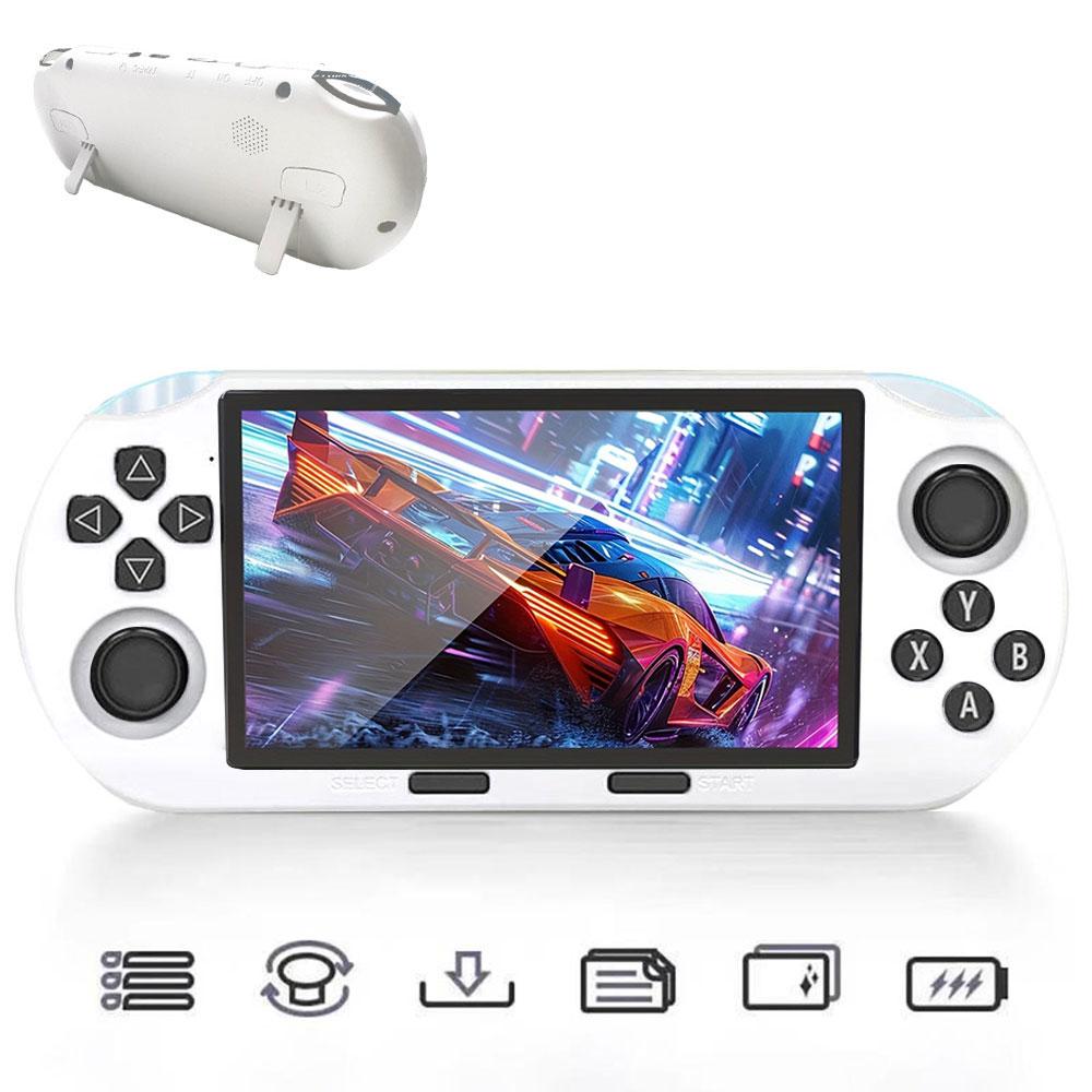 Wuds Sf3000 Retro Handheld Game Console, 4.5 Inch IPS Screen Portable Wireless Mini Gaming Machine, Perfect Gift for Boys