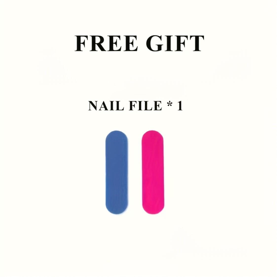 Short Square Heart Nail Art Stickers, Cute and Simple Wearable Nails, 24 Pieces, Perfect for Daily Use, Easy Application