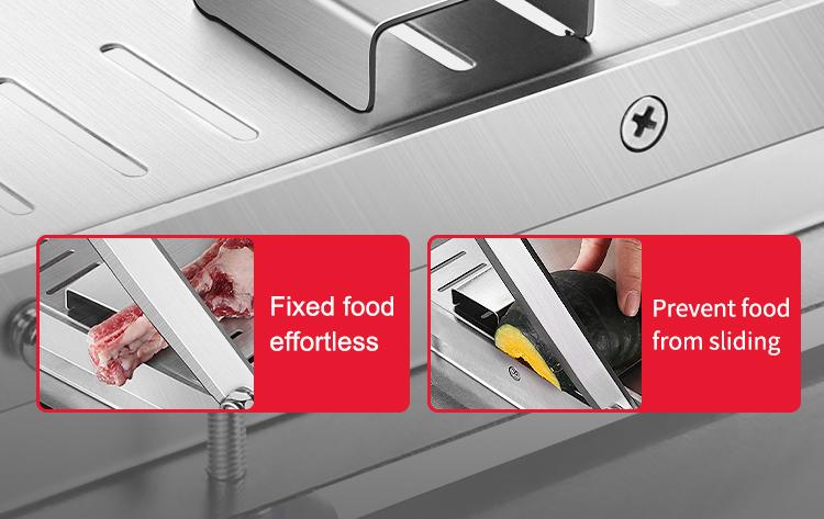 Beef Cutting Machine - Manual Meat Cutting Machine for Household Fish, Frozen Meat, Beef, Chicken, Ribs, Dried Meat & Vegetables knife set