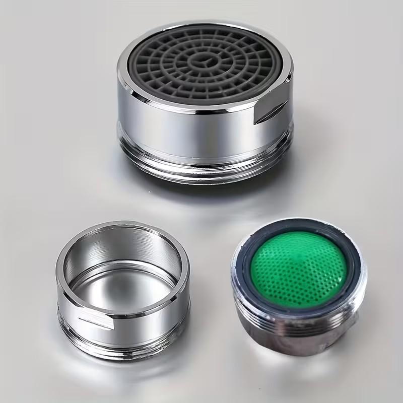 10pcs Water-Saving Faucet Aerators, M24 24mm, Replaceable Filters, Splash-Free & Noise-Reducing, Ideal for Bathroom Taps