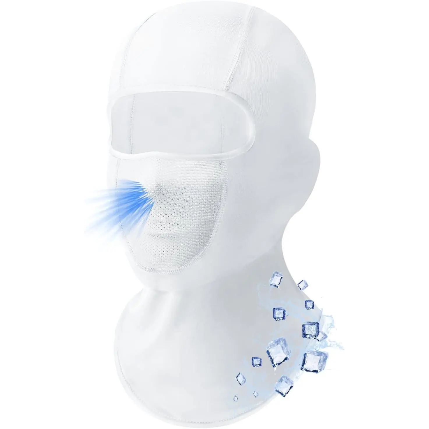 Cooling Breathable Balaclava Face Mask for Men Women Summer Full Head Cover Sun UV Protection for Motorcycle Work Ski