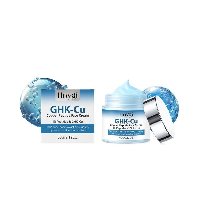 4 % Ghk-Cu Copper Peptide Cream Copper Peptide Face Cream Boost Elasticity Strengthen Skin Barrier Nourishing Firming Hydrating Moisturizing Skin Care