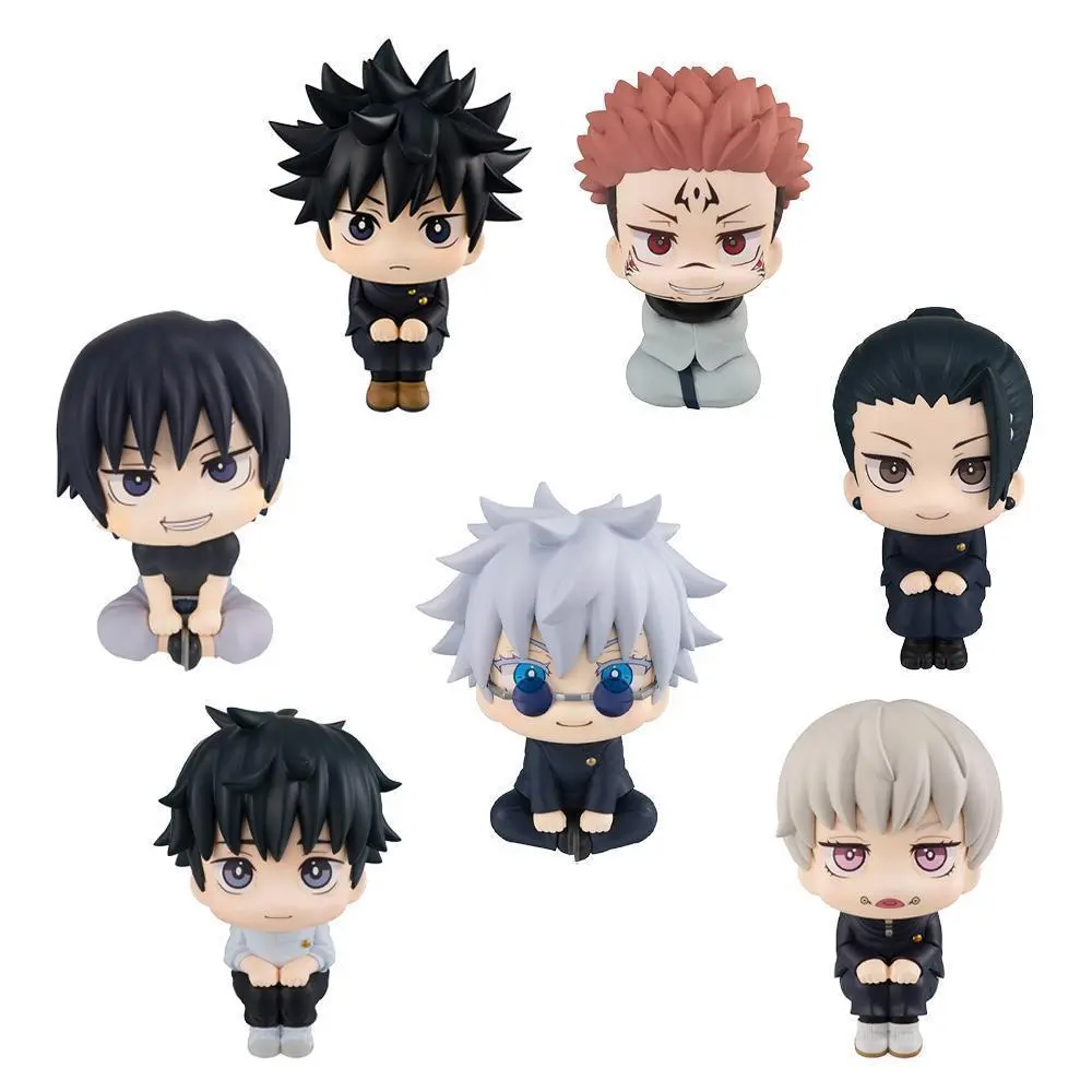 Anime JJK Figure cute Geto Suguru Satoru Gojo figure Inumaki Toge Ryomen Sukuna figura Fushiguro Megumi action figure model Gift