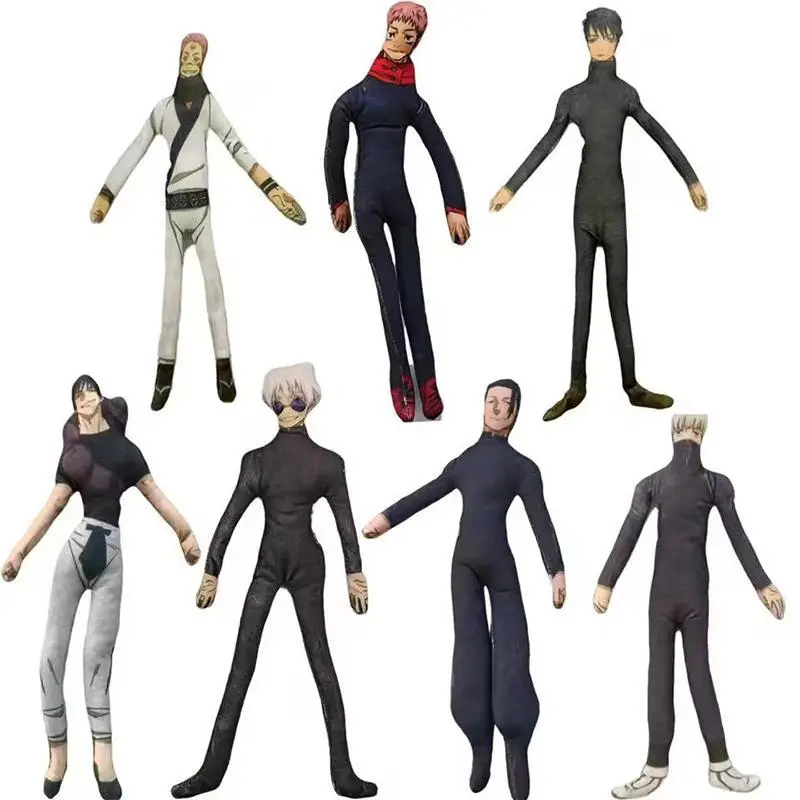 Anime Jujutsu Kaisen Gojo Satoru Wire Skeleton Action Figure, Movable Shapeshift Toy, Cosplay Halloween Prop