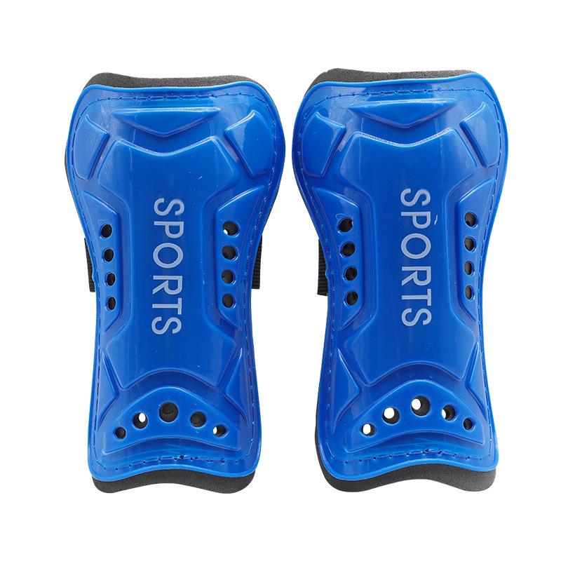 Football shin guards, thickened multi-hole foot guards, sports calf socks with straps, football equipment