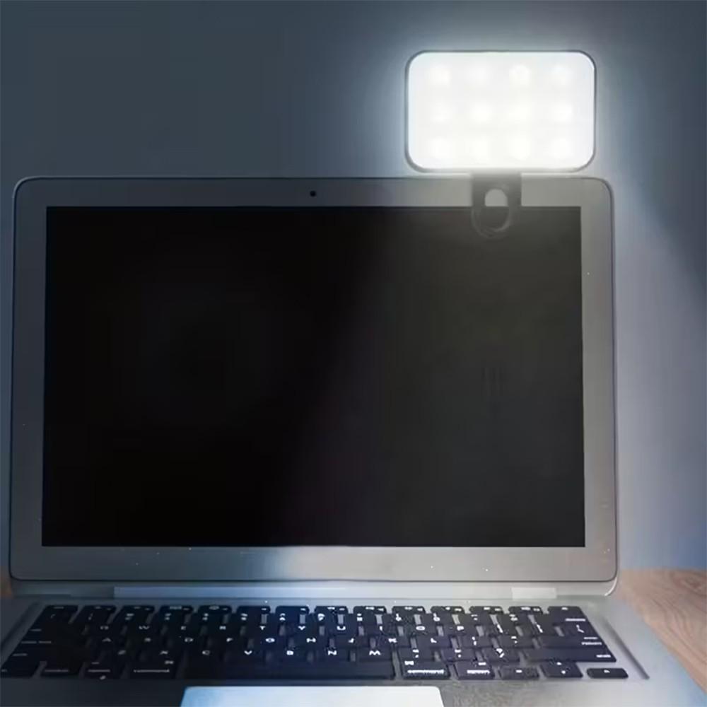 Multifunctional LED Phone Camera Light, Portable Selfie Light, Compact Design, Suitable for Photography and Video Calls, Energy-Saving LED Lamp