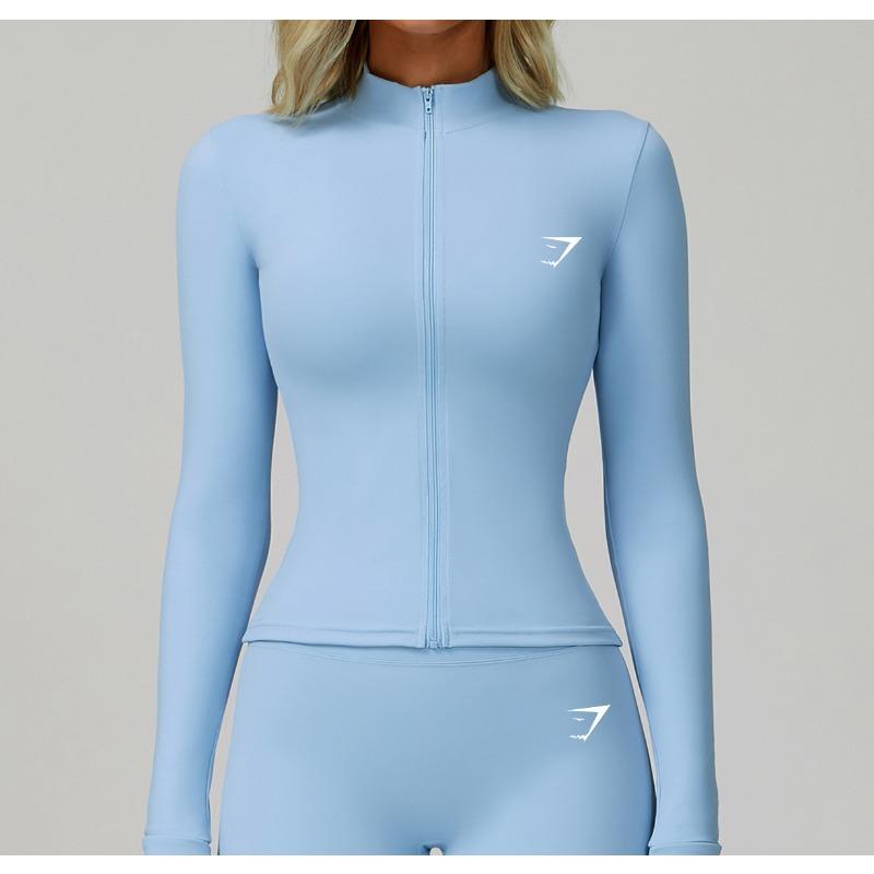 Zip Up Long Sleeve Workout Jacket, Breathable Naked Feeling Yoga Top, Quick Dry Slim Fit Running Sports Jacket