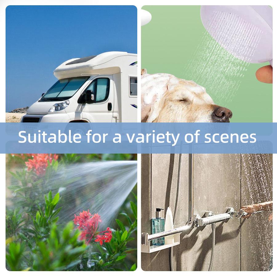 Multifunctional Easy Quick Connect Shower Head, Home Bathroom Spray Nozzle, Pet Bathing Multi-Purpose Sprinkler, Durable & Convenient Design, Shower Head Replacement
