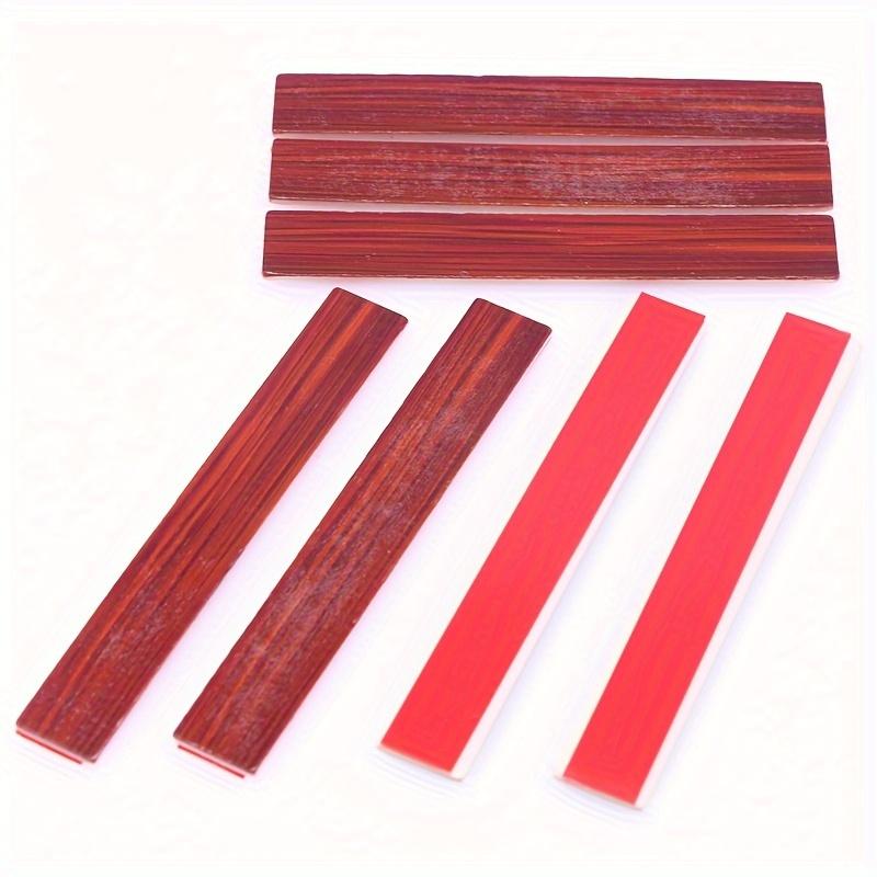 20pcs Dollhouse Miniature Wood Flooring Peel & Stick Planks with Realistic Wood Grain for BJD Kitchen Scene, Perfect Craft Gift