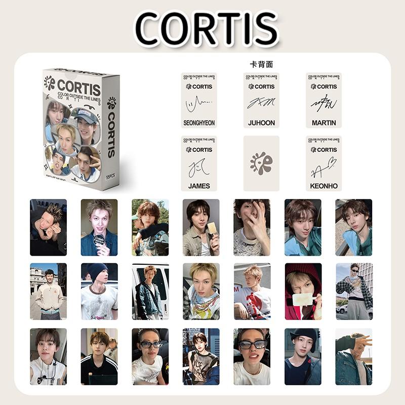 K-Pop Idol Theme Laser Cards 55 Pieces, Unique High-Definition Print, Star Collection Memorabilia Set, Complete Card Pack