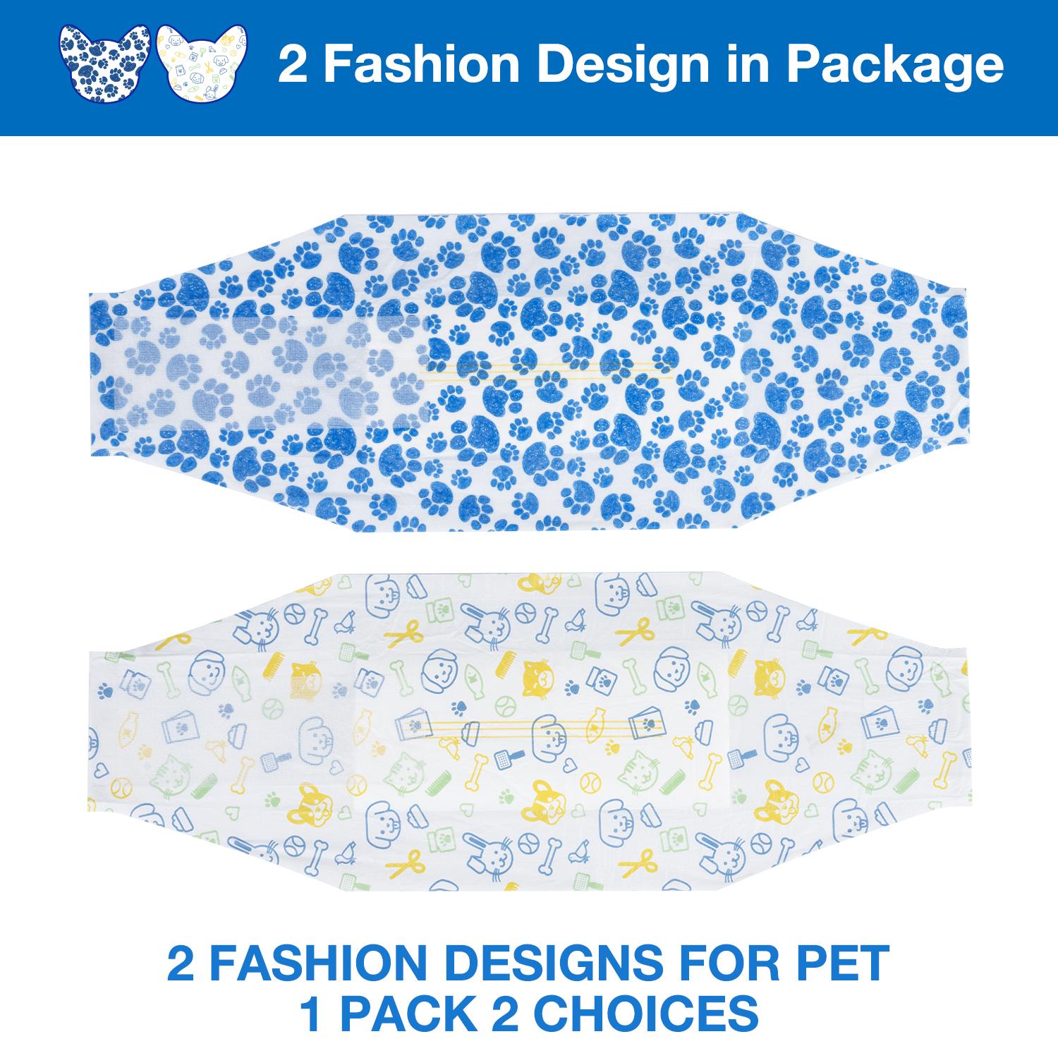 DONO: Disposable Male Dog Wraps Diapers,Rapid-Dry Gel Technology,Super Absorbent,Breathable,Simple To Use,Not Easy To Slide,Multiple Sizes And Package Quantities,Cute Dog Paw Print Pet Products,pamper dog Superabsorbent Designs DONO: Disposable Male Dog Wraps Diapers,Rapid-Dry Gel Technology,Super Absorbent,Breathable,Simple To Use,Not Easy To Slide,Multiple Sizes And Package Quantities,Cute Dog Paw Print Pet Products,pamper dog Superabsorbent Designs