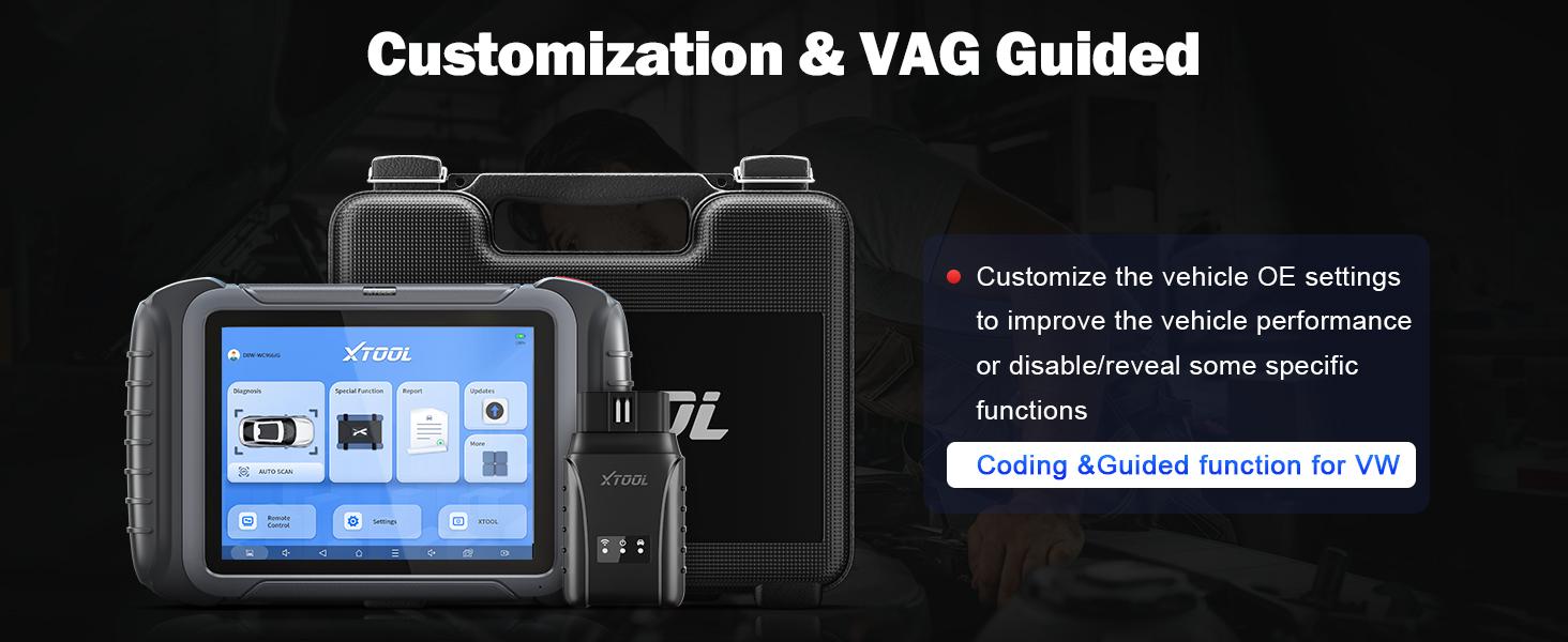 [Summervibes] XTOOL D8W Wireless Bidirectional Scan Tool, AI-Assisted OBD2 Scanner with Topology, 3-Year Updates, ECU C0ding, PMI, 42+ Resets, Full Diagnostic Scanner for Car, Crankshaft Relearn, FCA/CAN FD/DoIP