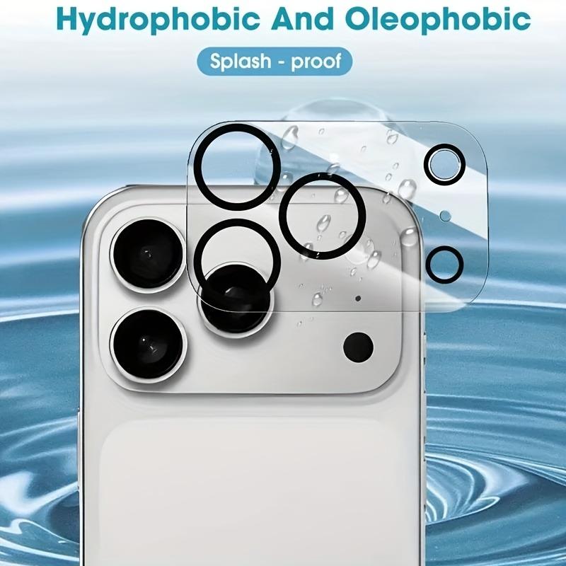 3 Pack Ultra HD Phone Camera Lens Protector, Accessories For iPhone 17/16/15/14/13/12/11/17 Pro Max/16 Pro Max/15 Pro/Plus/Mini, 3D Tempered Glass Camera Lens Protector, 9H+ Hardness, Anti-Scratch, Full Coverage, Case Friendly, Easy Installation