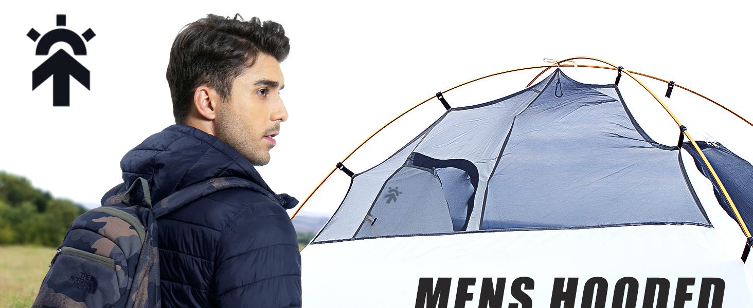 Pioneer Camp Mens Lightweight Packable Outdoor Puffer Jacket Hooded Insulated Thermal Puffy Winter Heated Jackets for Running Travle Casual Alternative Breathable Bubble Cotton Elastic Menswear Outdoor Coat Pioneer Camp Mens Lightweight Packable Outdoor Puffer Jacket Hooded Insulated Thermal Puffy Winter Heated Jackets for Running Travle Casual Alternative Breathable Bubble Cotton Elastic Menswear Outdoor Coat