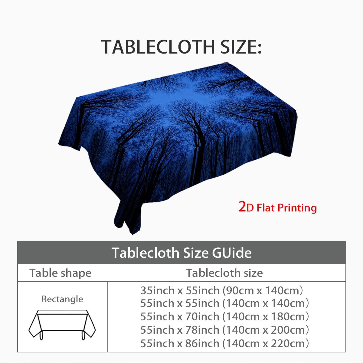 Tablecloth for Weddings and Parties, Durable Machine-Washable Fabric, Perfect for Dining and Home Decor, Easy-Clean Design