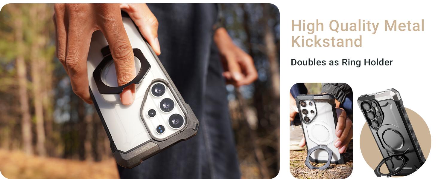 SUPCASE Samsung Galaxy S26/S25 Ultra Case with Stand, Unicorn Beetle Grip,Magnetic Design, Military-Grade Protection,Compatible with MagSafe Holder Cover Protector Screen Protector