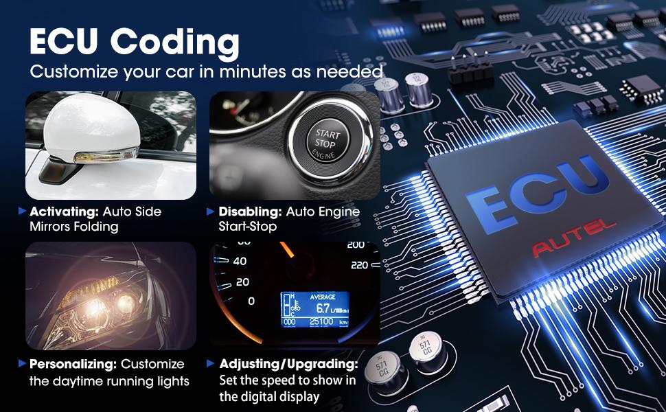 Autel MaxiCOM MK906 Pro Car Diagnostic Scan Tool Advanced ECU Coding 36+ Services, Bi-Directional, Auto Scan 2.0 Android 10