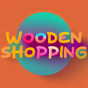 wooden shopping