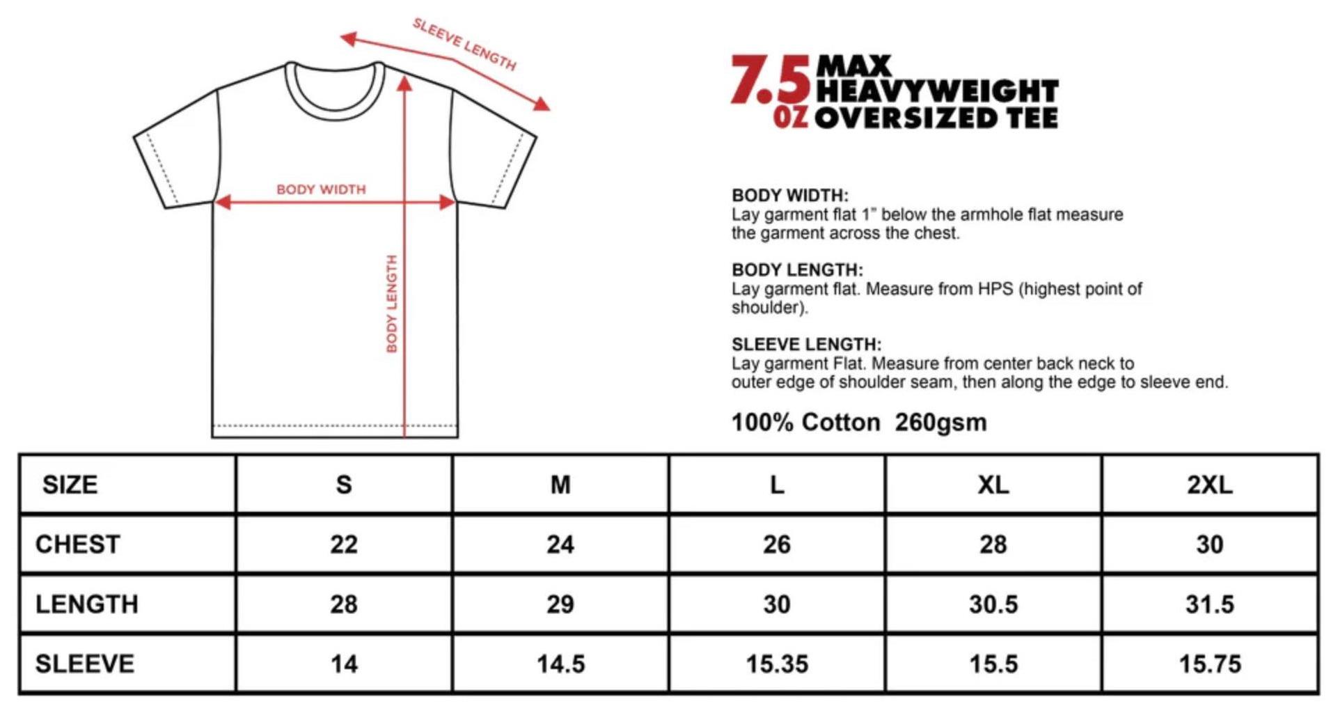 7.5oz Max Heavyweight Short Sleeve