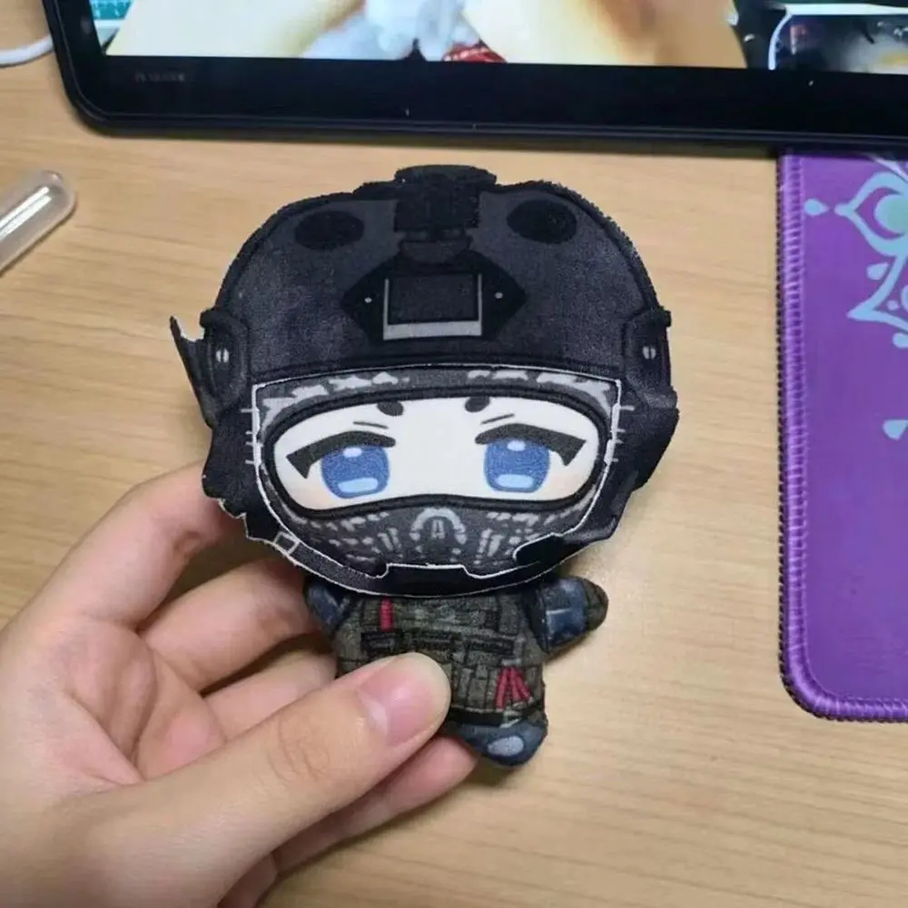 Call of Duty Keegan Plush Doll Pendant 10CM Print Soft Konig Backpack Stuffed Toy Dolls Collect Present Holiday Gifts
