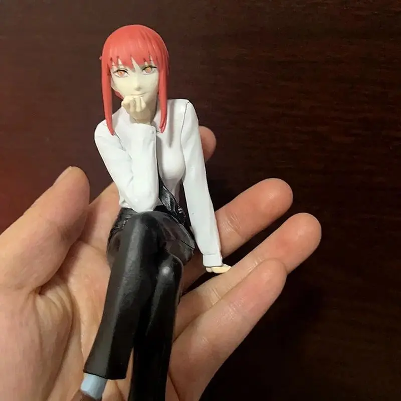 Chainsaw Man Figure Makima Anime 14cm Noodle Stopper Figure Model Toys For Girl Birthday Gifts Dropshipping Replica
