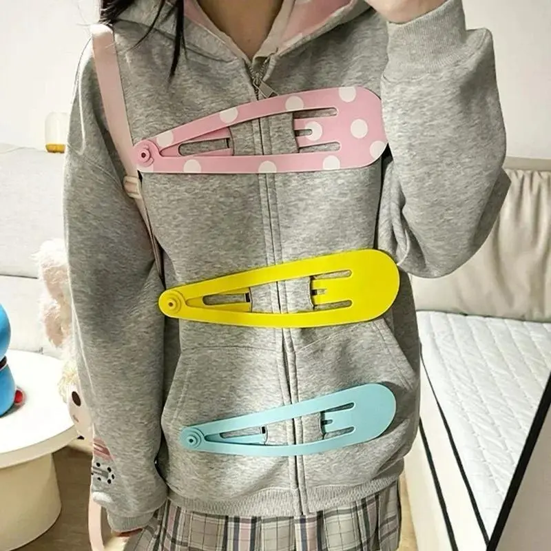 28cm Creative Extra-large Hair Clips Solid Color INS BB Clip Photography Props Kawaii Curtain Clip Funny Prank Accessories Gifts