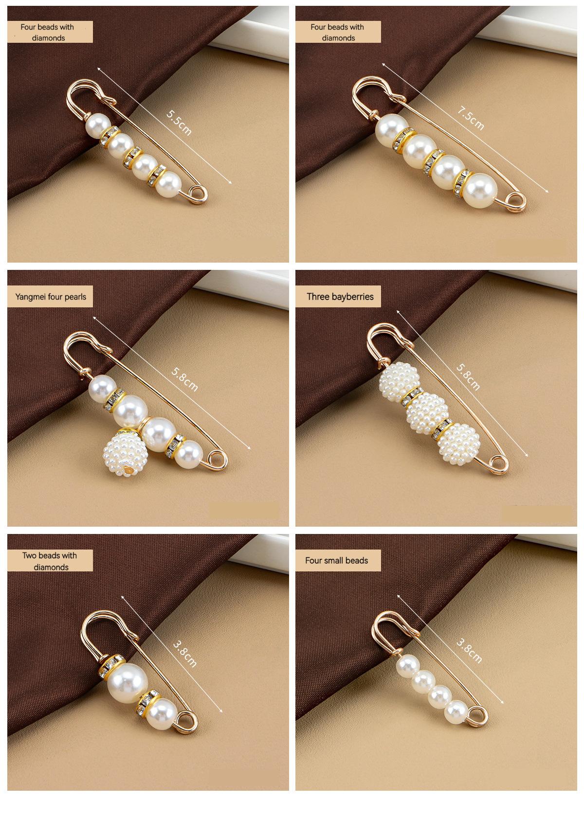 Pants waist cincher, waist cinching pin, anti-exposure brooch, high-end brooch, pin accessory, pearl brooch clasp, a gift for mom or girlfriend