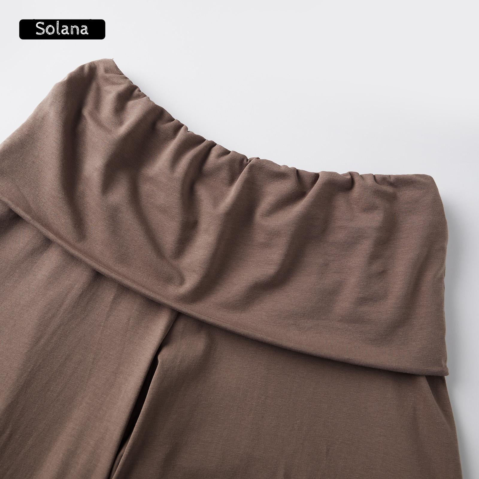 Women Summer Fold Over Wide Leg Capri Pants Low Rise Lounge Yoga Flare Culottes Y2k Soft Flowy Crop Palazzo Pants Beach