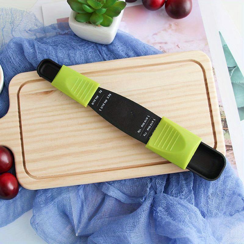 1pc,Double-ended Measuring Spoons，measuring Spoons，adjustable Measuring Spoons，adjustable Measuring Spoons All-in-one，measuring, Kitchenware