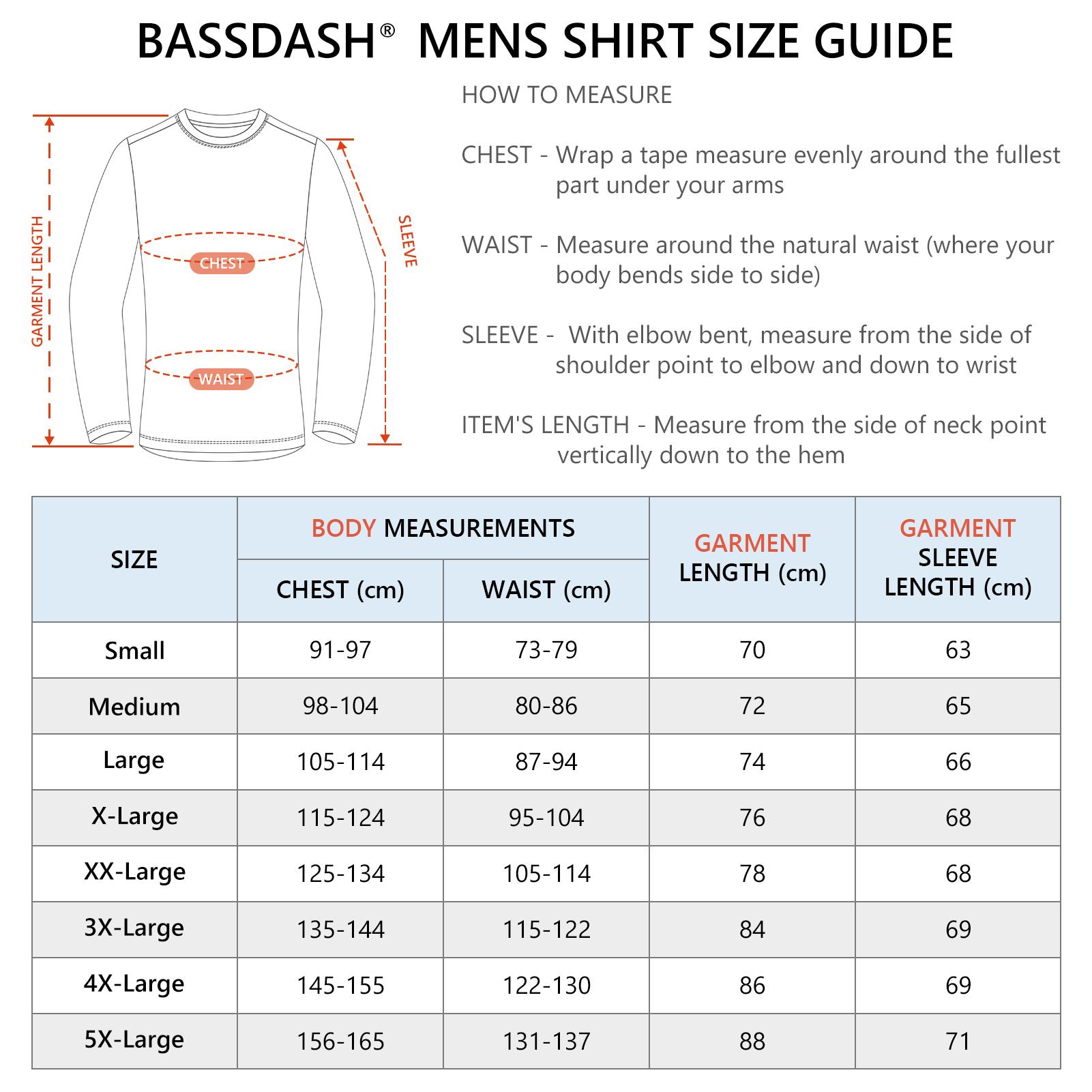 BASSDASH Men’s Camo Fishing Shirts UPF 50+ Long Sleeve Quick Dry Lightweight T-Shirts for Outdoor Hiking Kayaking FS37M