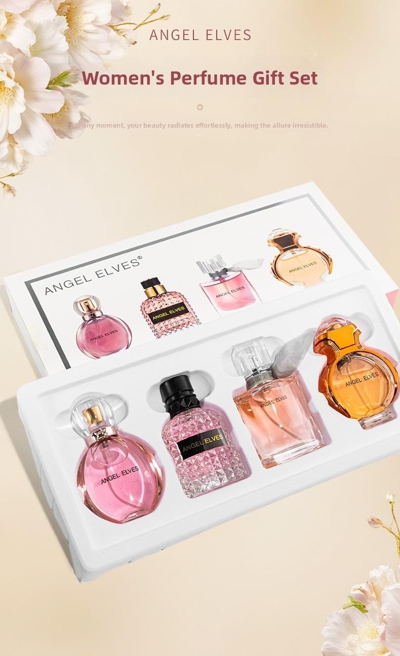 Women's Perfume Set, Long-Lasting Fragrance Gift Box, Classic Musk & Rose Scent, Ideal Gift for Wife & Girlfriend, Portable Travel Size