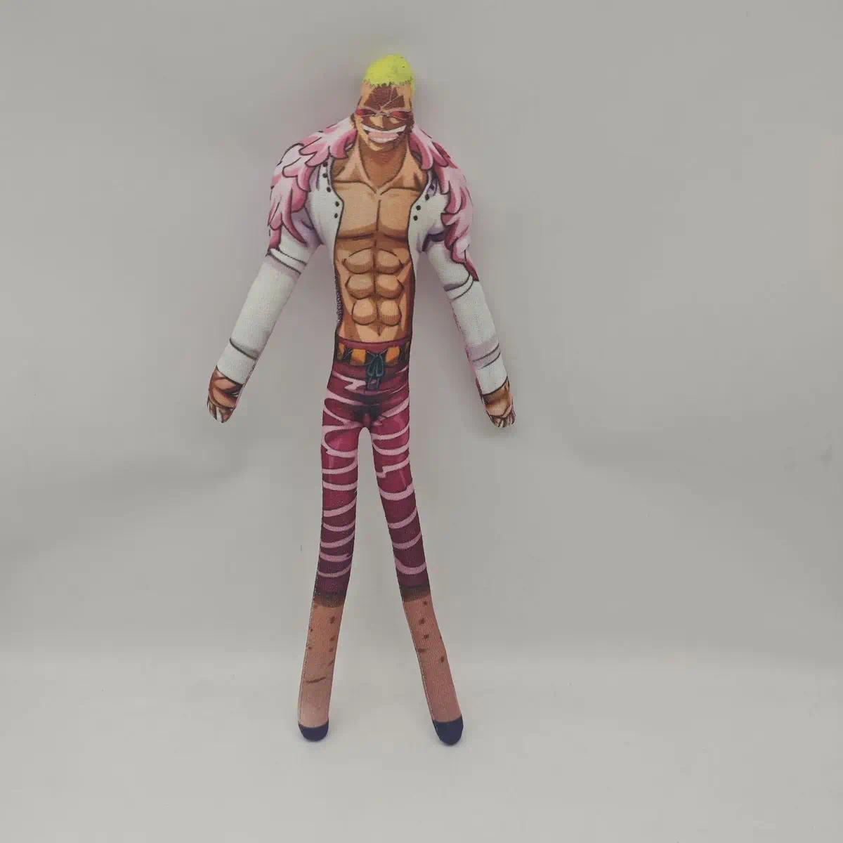 Shanks Edward Newgate Marco Stuffed Doll Twistable  Wire Skeleton Movable Limbs Plush Mouse No White Edge