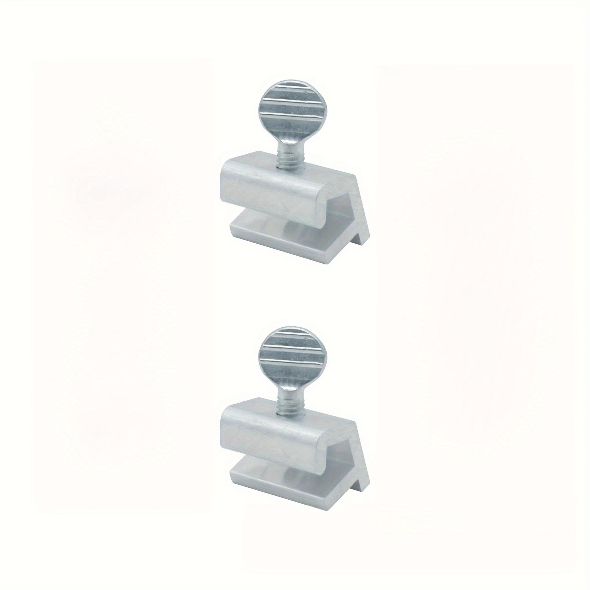 2/4pcs Window Locks With Round Handle, Free Punching Door And Window Locks, Sliding Door Locks, Protective Safety And Anti-theft Limits
