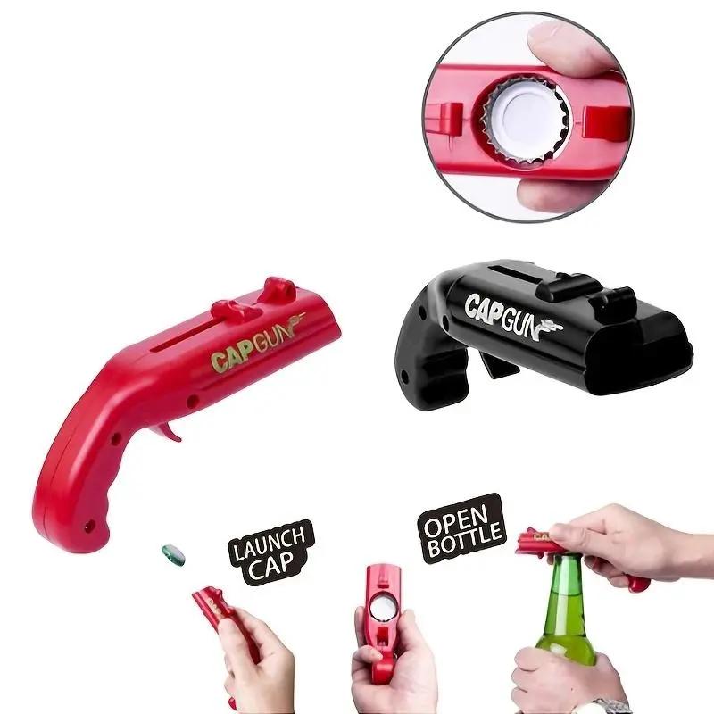 Draft Top Lift Universal Beverage Can Opener Prints Portable Kitchen Utensils Aluminium Cans Smooth  Creative Bottle Opener - 1 Count | Fun Design | Perfect for Family Gatherings, BBQs, and Outdoor Events