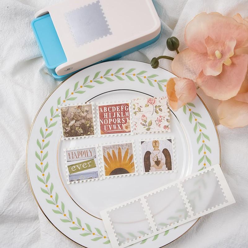 Stamp Printing Machine Stamp DIY Precision Print Portable Small Zero Barrier Craft Stamping Tool Essential Handmade Journal Supplies