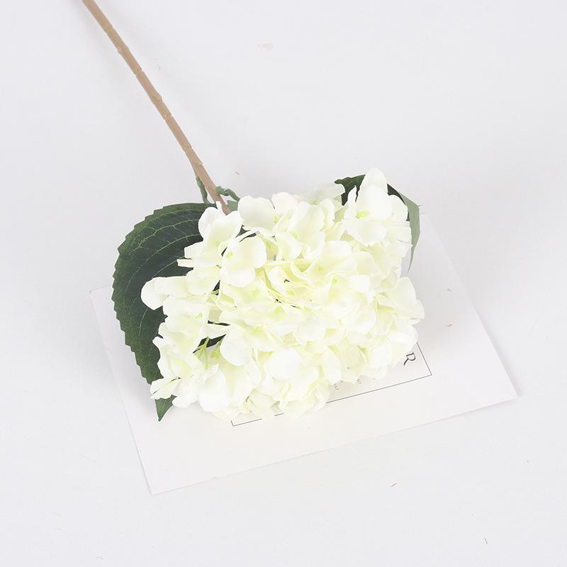 4 Pcs Leafy Artificial Hydrangeas, DIY Home Decor, Hotel Wedding Centerpieces, Low Maintenance, Evergreen All Year Round
