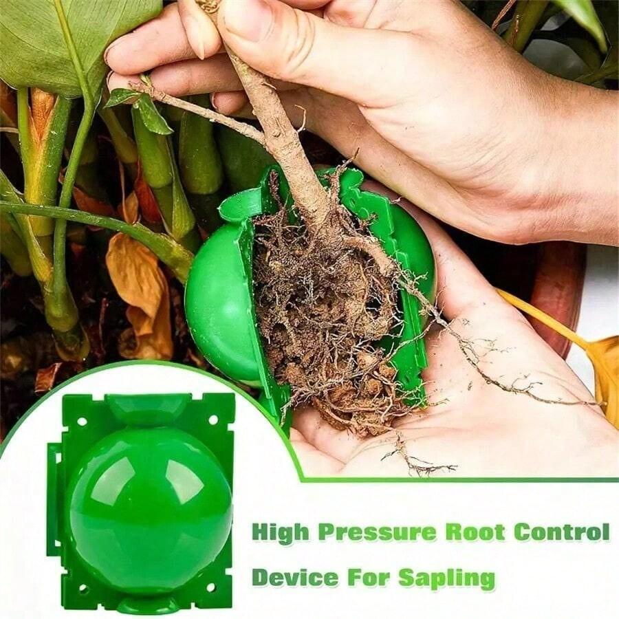 Tree Root Planting Box, Root Ball Transplant Tool, Plantroot High-Pressure Grafting and Cutting Device, Ideal for Seedling Propagation