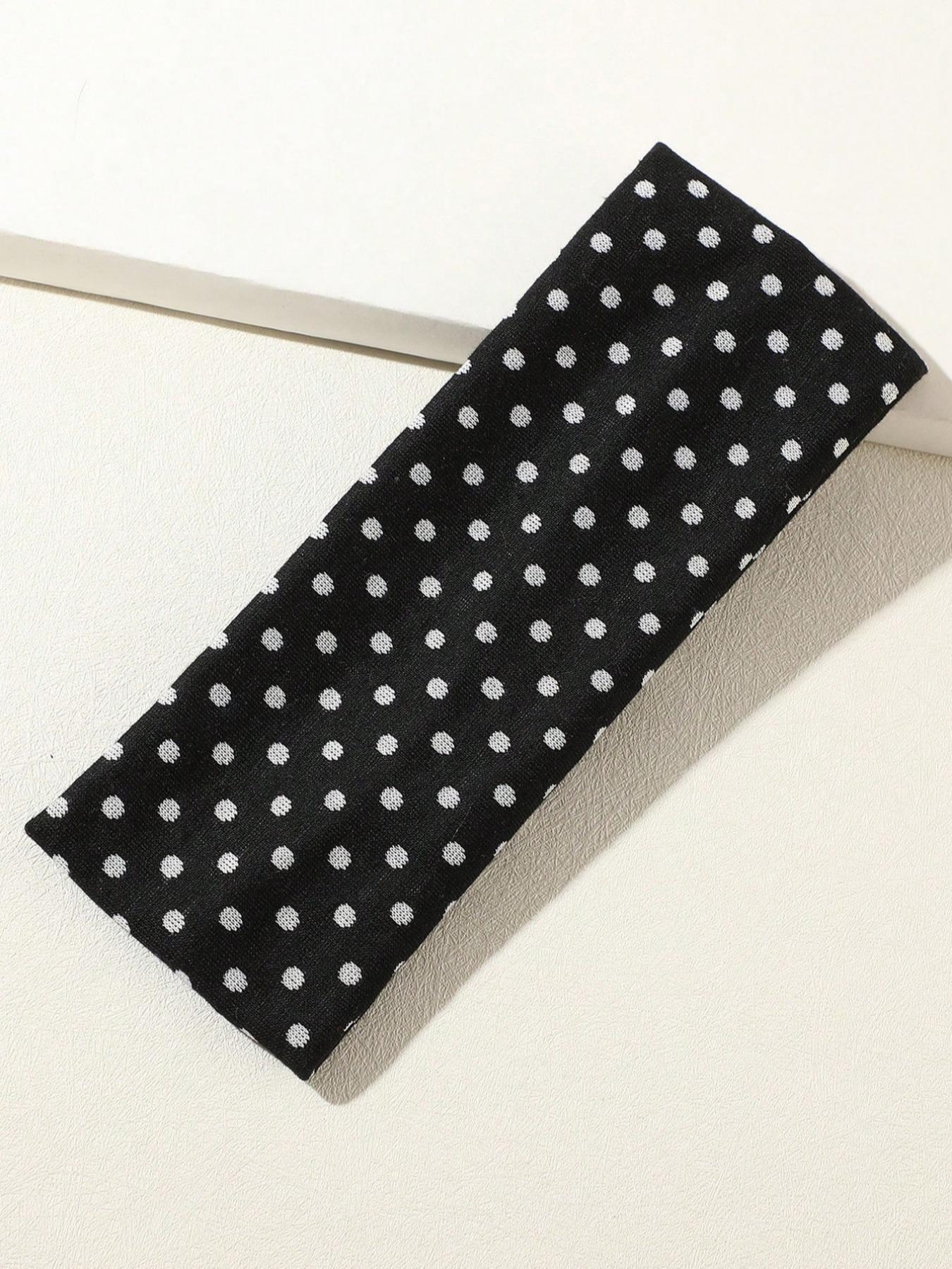 4pcs-Retro-Polka-Dot-Print-Elastic-Sports-Headband-Versatile-For-Daily-Life-Yoga-Outdoor-Activities-Fashion-Accessory-For-Women-Hairband