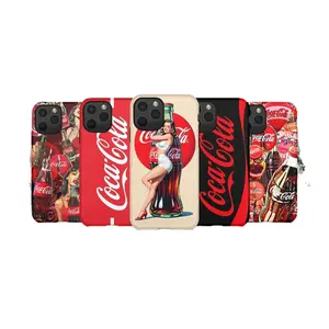Coca Cola Phone Case Soda Drink Cover for iPhone 17Pro, 16, 15, 14, 13, 12 Samsung S25, S24, S23, S22, A16, A26, Pixel 10, 9Pro, 8, 7