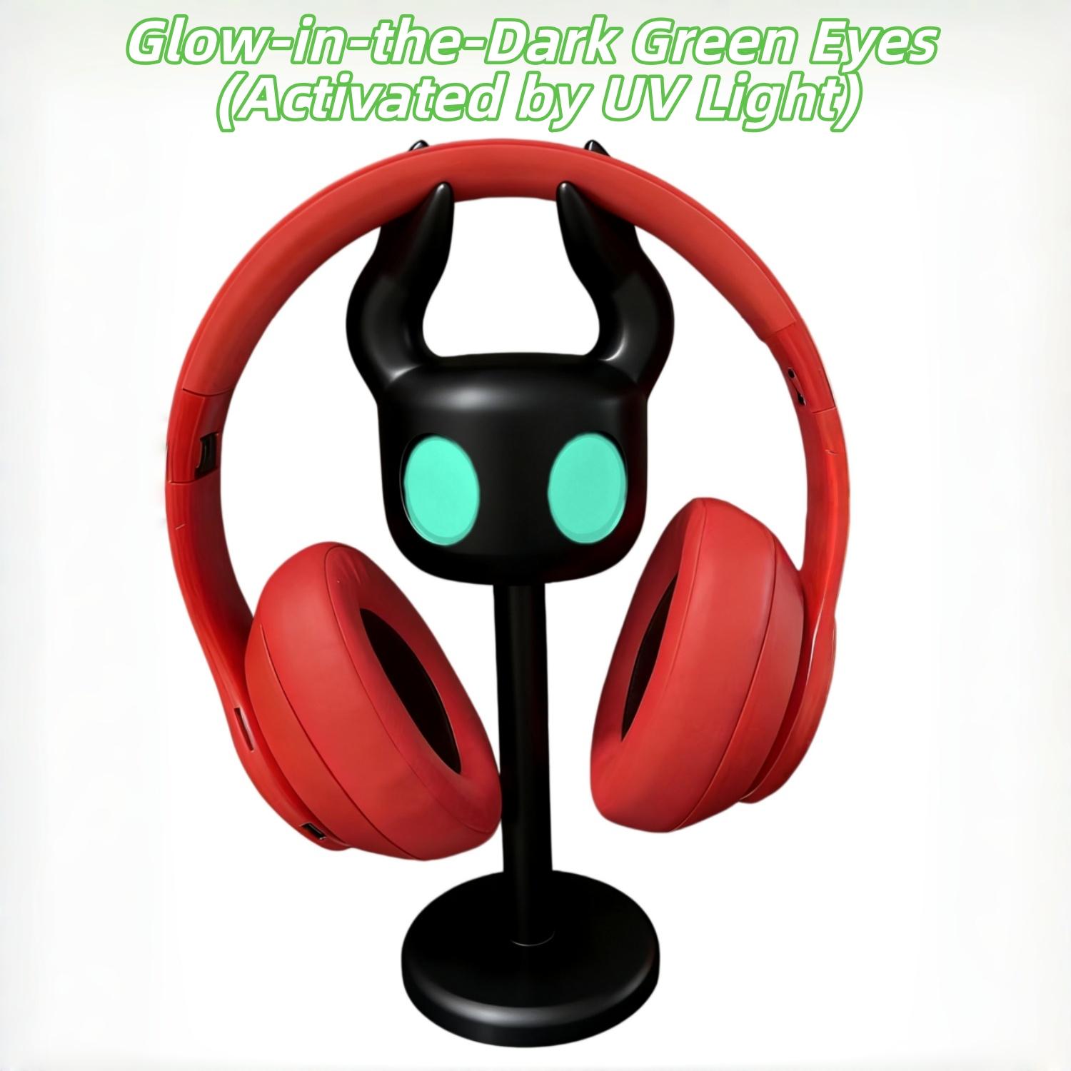 Hollow Eye Design Game Controller Stand Headset Holder 2 in 1 Detachable Game Controller Stand and Headset Holder Universal Gamepad Bracket Fits Xbox Fits PS Series Fits Switch Desktop Headphone Hanger Mount Gaming Desk Setup Accessory Home Office Storage